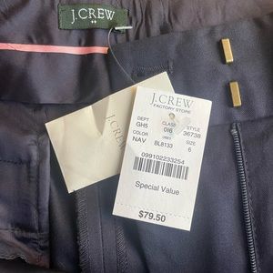 Brand new Jcrew factory navy work pants